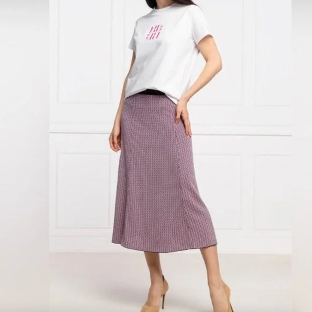 BRAND NEW BOSS Hugo Boss Fiabella Jacquard knit skirt- XL